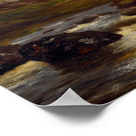 Peter Graham Wandering Shadows Poster (Hoek)