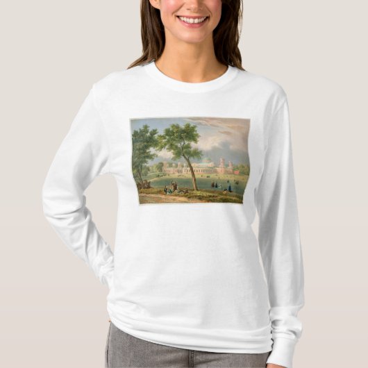 Peter het Grote Paleis in Moskou T-shirt (Voorkant)