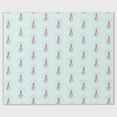 Peter het konijn Baby shower Cadeaupapier (Vlak)