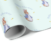 Peter het konijn Baby shower Cadeaupapier (Rol Hoek)
