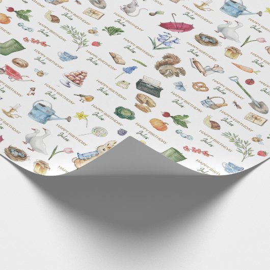 Peter het Konijn Cadeaupapier (Hoek)