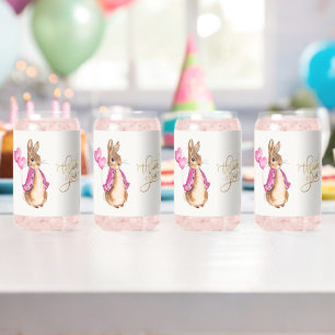 Peter het Konijn Dank u Blikvorm Glas