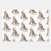 Peter het konijn eerste kerst inpakpapier vel (Voorkant 2)