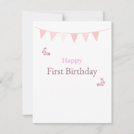 Peter het konijn Eerste verjaardagsgroet (Achterkant)