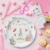 Peter het konijn en de familie papieren bordje (Feest)