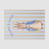 Peter het konijn Gelukkig Pasen Tissuepapier (Voorkant)