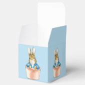 Peter het Konijn in Pot Wit Bubble kauwgom Bedankdoosjes (Geopend)