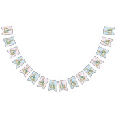 Peter het konijn in zijn tuin vlaggetjes (Alle)