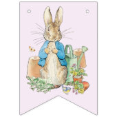 Peter het konijn in zijn tuin vlaggetjes (Derde vlag)