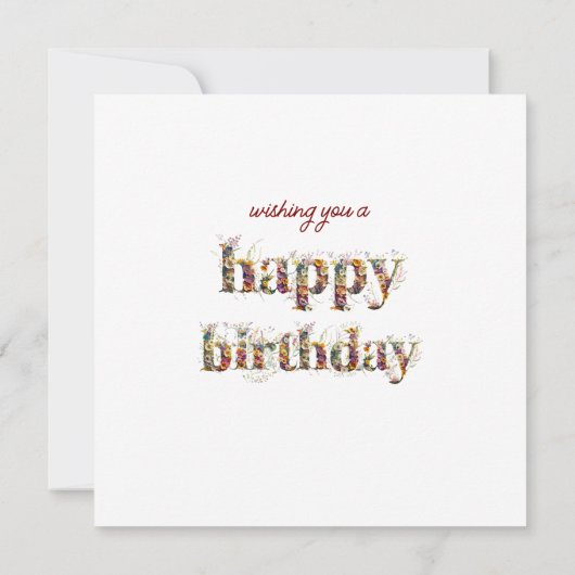 Peter het Konijn Josephine Bunny Gelukkige Verjaar Kaart (Achterkant)