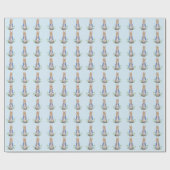 Peter het konijn met paaseitenmand cadeaupapier (Vlak)