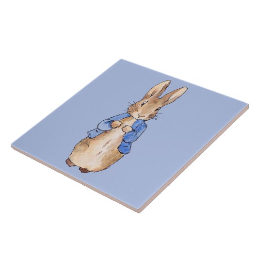 Peter het konijn tegeltje (Zijkant)
