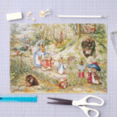 Peter het konijn tissuepapier (Craft)