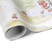 Peter het konijn tuimelt in tuinhuisje cadeaupapier (Rol Hoek)