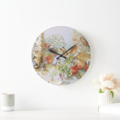 Peter het konijn tuimelt in tuinhuisje grote klok (Huis)