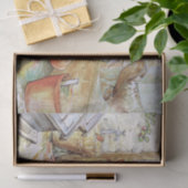 Peter het konijn tuimelt in tuinhuisje tissuepapier (Geschenk)