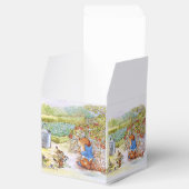 Peter het konijn tuimelt in Vegie Patch Bedankdoosjes (Geopend)