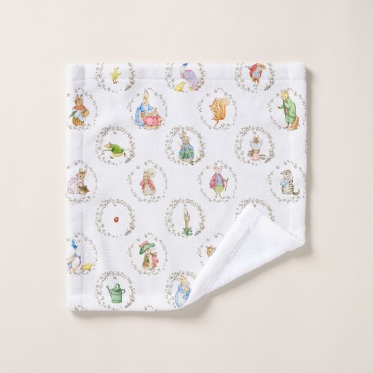 Peter het Konijn Verhalenboek Dieren Beatrix BIG Bad Handdoek (Wasdoekje)