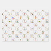 Peter het Konijn Verhalenboek Dieren Beatrix BIG Inpakpapier Vel (Voorkant)