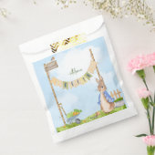 Peter het Konijn Verjaardagstuinfeest Bedankzakje (Gezegeld)