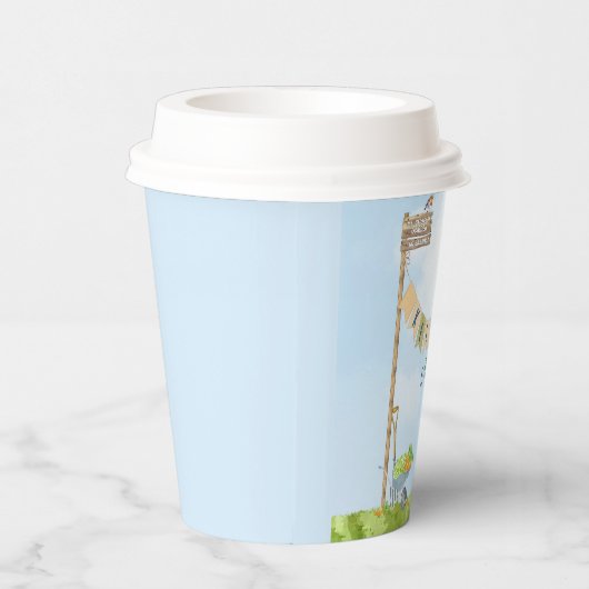 Peter het Konijn Verjaardagstuinfeest Papieren Bekers (Rechts)