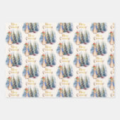 Peter het Konijn Vrolijke Kerstboom Inpakpapier Vel (Voorkant)