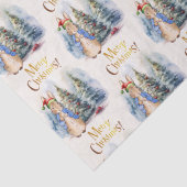 Peter het Konijn Vrolijke Kerstboom Tissuepapier (Detail)