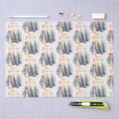 Peter het Konijn Vrolijke Kerstboom Tissuepapier (Craft)