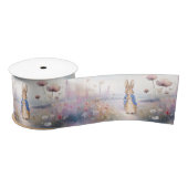 Peter het Konijn wilde bloemenveld Satijnen Lint (Spoel)