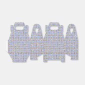 Peter het konijnenpatroon bedankdoosjes (Uitgevouwen)