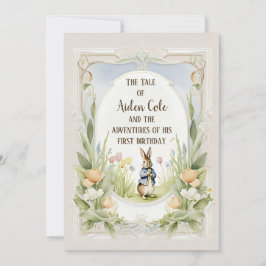 Peter het konijntje in de tuin kaart