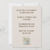 Peter het konijntje in de tuin kaart (Achterkant)