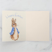 Peter het paashaas konijn kaart (Binnen)