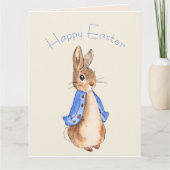 Peter het paashaas konijn kaart (Voorkant)