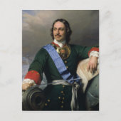 Peter I de Grote 1838 Briefkaart (Voorkant)