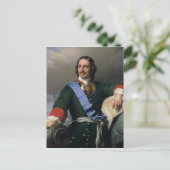 Peter I de Grote 1838 Briefkaart (Staand voorkant)