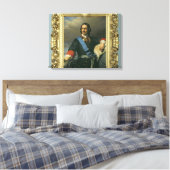 Peter I de Grote 1838 Canvas Afdruk (Insitu (Slaapkamer))