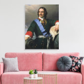 Peter I de Grote 1838 Canvas Afdruk (Insitu (Woonkamer))