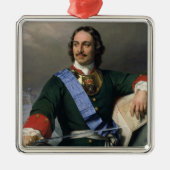 Peter I de Grote 1838 Metalen Ornament (Voorkant)