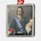 Peter I de Grote 1838 Metalen Ornament (Links)