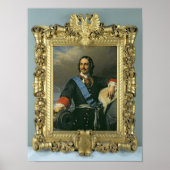 Peter I de Grote 1838 Poster (Voorkant)