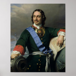 Peter I de Grote - Paul Delaroche Poster