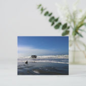 Peter Iredale Shipwreck, kust van Oregon Briefkaart (Staand voorkant)
