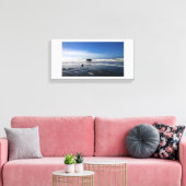 Peter Iredale Shipwreck, kust van Oregon Canvas Afdruk (Insitu (Woonkamer))