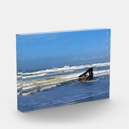 Peter Iredale Shipwreck, kust van Oregon Fotoblokken (Links)