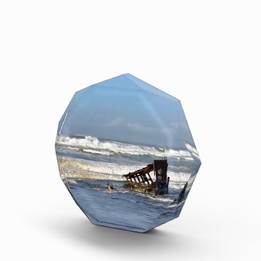 Peter Iredale Shipwreck, kust van Oregon Fotoblokken (Rechts)