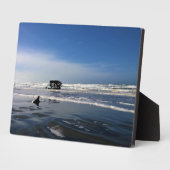 Peter Iredale Shipwreck, kust van Oregon Fotoplaat (Zijkant)