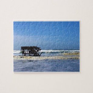 Peter Iredale Shipwreck, kust van Oregon Legpuzzel