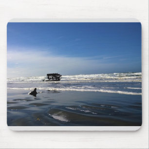 Peter Iredale Shipwreck, kust van Oregon Muismat