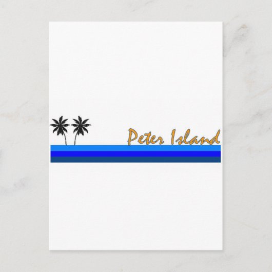 Peter Island, Britse Maagdeneilanden Briefkaart (Voorkant)